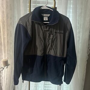 Columbia Men's Navy and Charcoal Performance Jacket